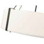 Millennium Lighting 28206-MB/WH Matte Black,White Pendant Light Image 3