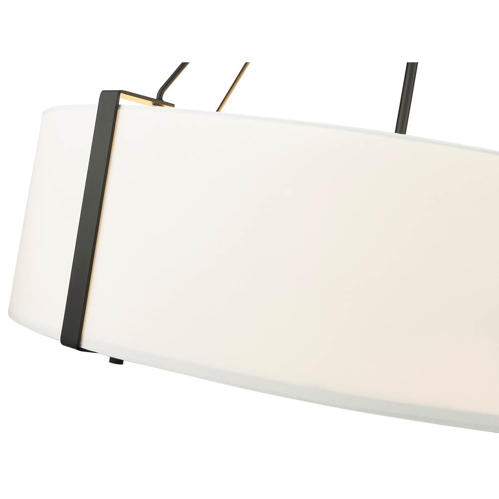 Millennium Lighting 28206-MB/WH Matte Black,White Pendant Light Image 3
