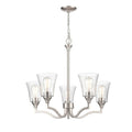 Millennium Lighting 2115-BN Brushed Nickel Chandelier Ceiling Light Image 1