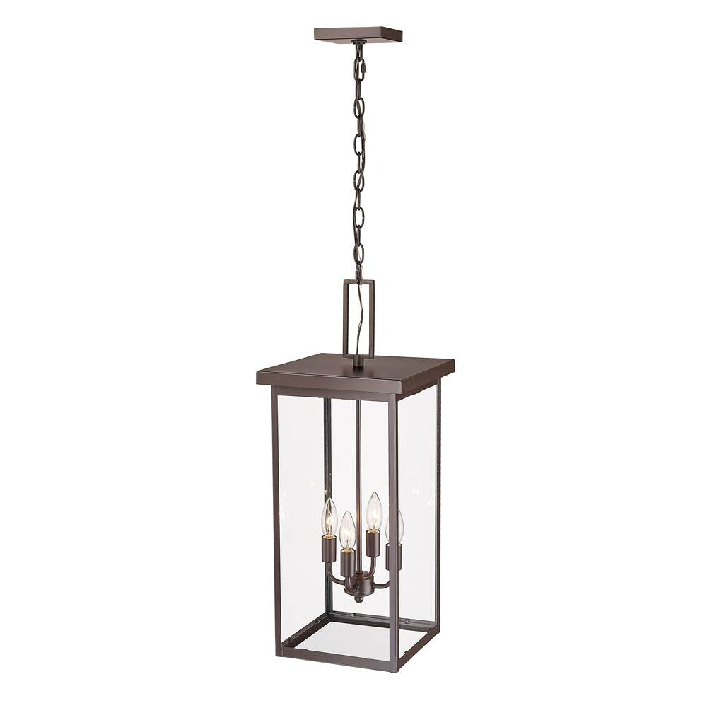 Millennium Lighting 42605-PBZ Powder Coated Bronze Outdoor Hanging Lantern Image 3