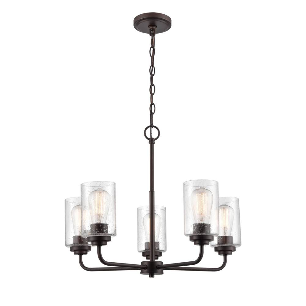Millennium Lighting 9605-RBZ Rubbed Bronze Chandelier Ceiling Light Image 3