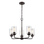 Millennium Lighting 9605-RBZ Rubbed Bronze Chandelier Ceiling Light Image 3