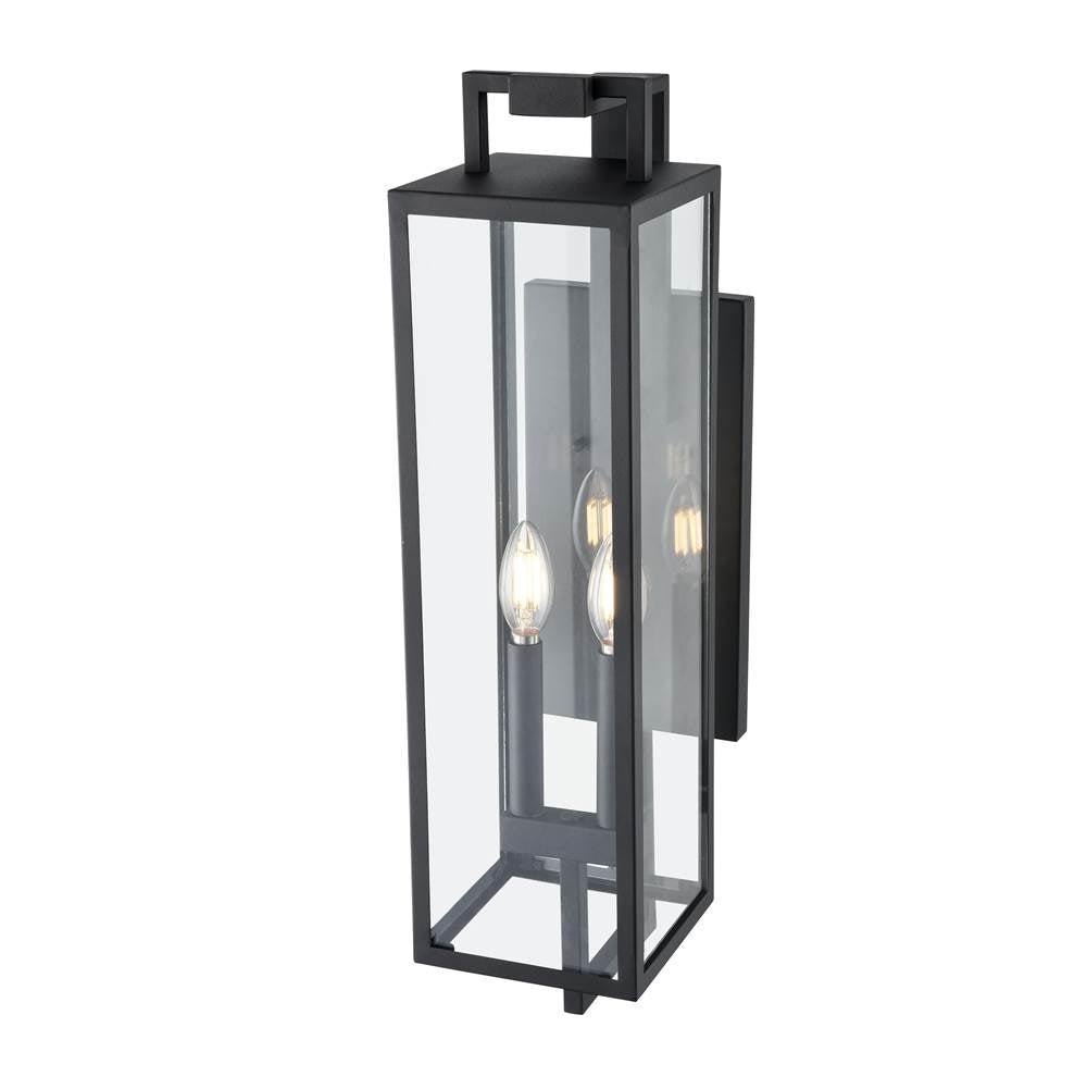 Millennium Lighting 280002-TBK Textured Black Outdoor Wall Sconce Image 5