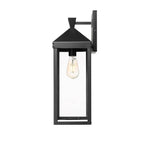 Millennium Lighting 22921-PBK Powder Coated Black Yates 21.75'' High 1-light Outdoor Wall Sconce - Painted Black Image 6