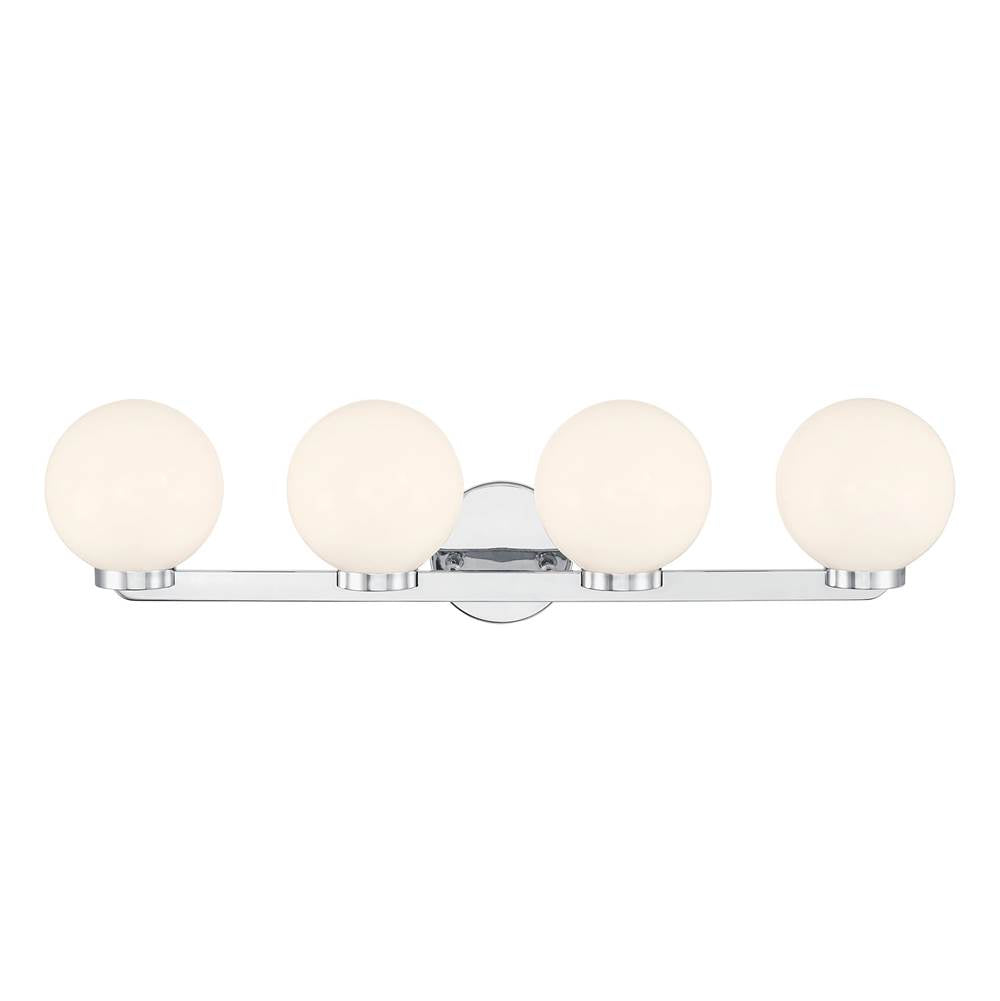 Millennium Lighting 97004-CH Chrome Ardeva 30.25'' Wide 4-light Vanity Image 6