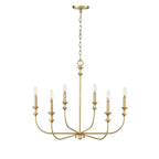 Millennium Lighting 29506-VB Vintage Brass Chandelier Ceiling Light Image 4