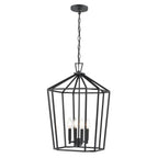 Millennium Lighting Hylena 15'' Wide 4-light Pendant - Textured Black