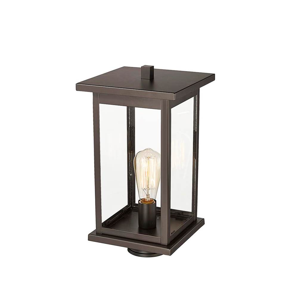 Millennium Lighting 4124-PBZ Powder Coat Bronze Outdoor Post Lantern Image 2