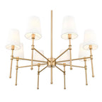 Millennium Lighting 16108-VB Vintage Brass Adorra 30'' Wide 8-light Chandelier - Vintage Brass Image 6