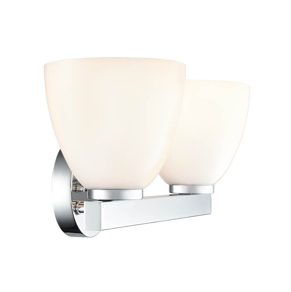 Millennium Lighting 49002-CH Polished Chrome Apria 15.75'' Wide 2-light Vanity - Polished Chrome Image 7