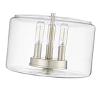 Millennium Lighting 46923-BN Brushed Nickel Semi-flush Ceiling Mount Image 3