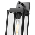 Millennium Lighting 902001-PBK Powder Coated Black Alpharetta 15.5'' High 1-light Outdoor Wall Lantern - Powder Coated Black Image 4