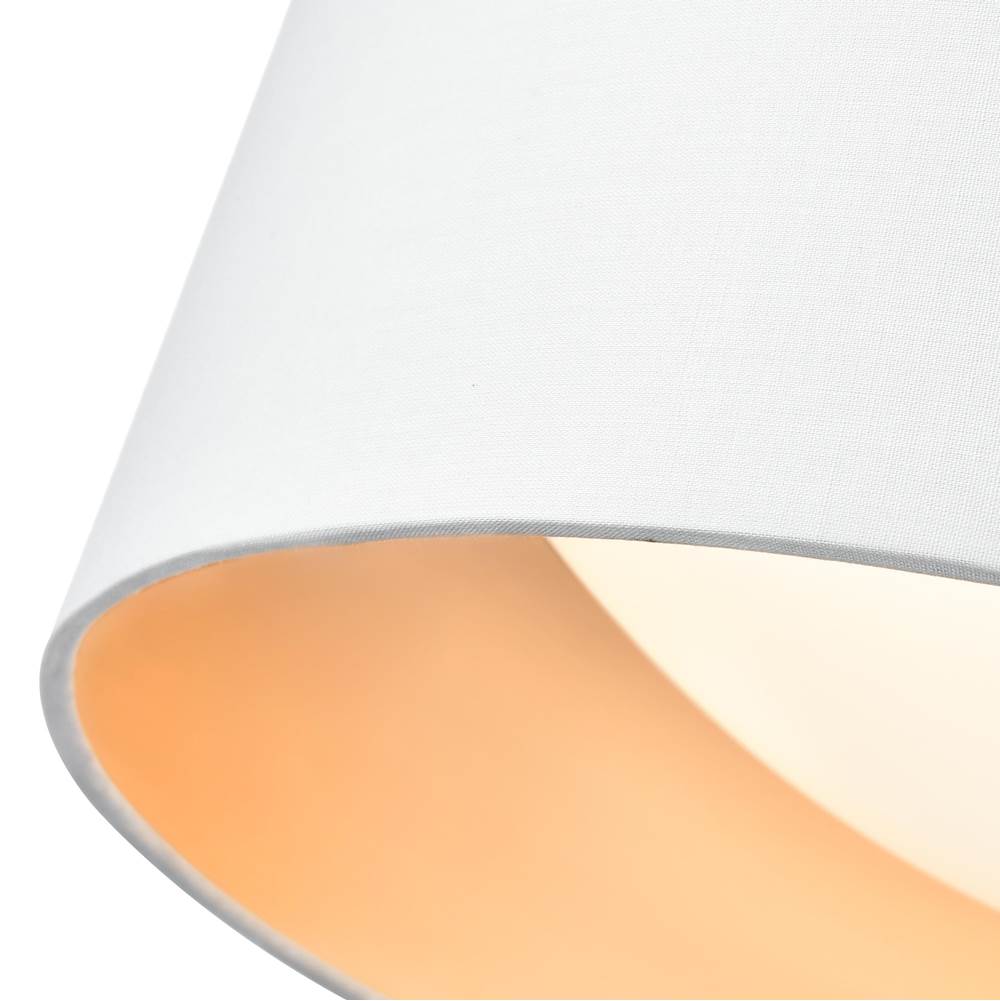Millennium Lighting 4521-WH White Rosata 12.5'' Wide Led Flushmount Light - White Image 4