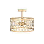 Millennium Lighting 4212-PMG Painted Modern Gold Semi-flush Ceiling Mount Image 4