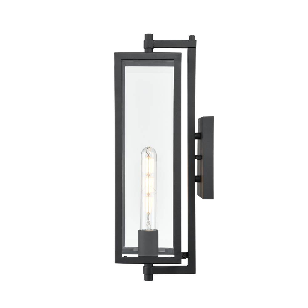 Millennium Lighting 230101-TBK Textured Black Outdoor Wall Sconce Image 5