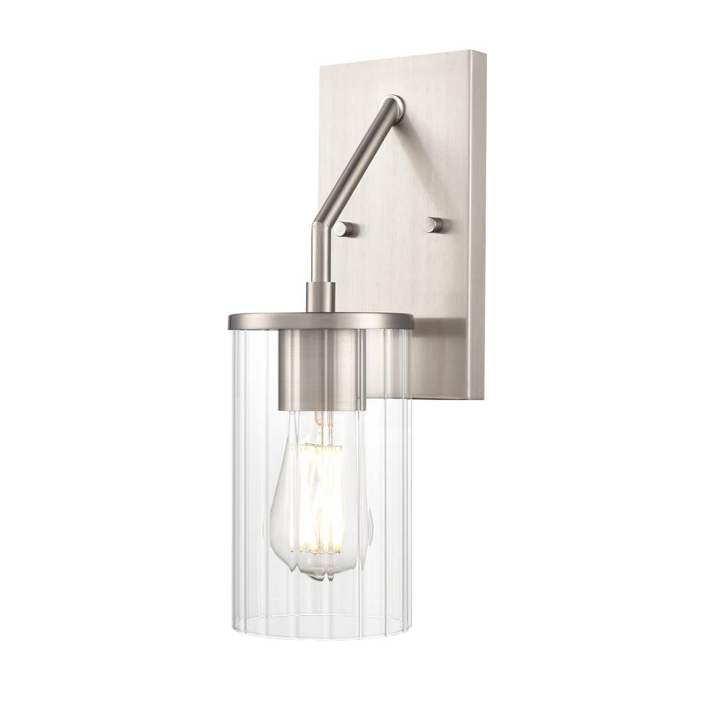 Millennium Lighting 9521-BN Brushed Nickel Beverlly 14'' High 1-light Wall Sconce - Brushed Nickel Image 1