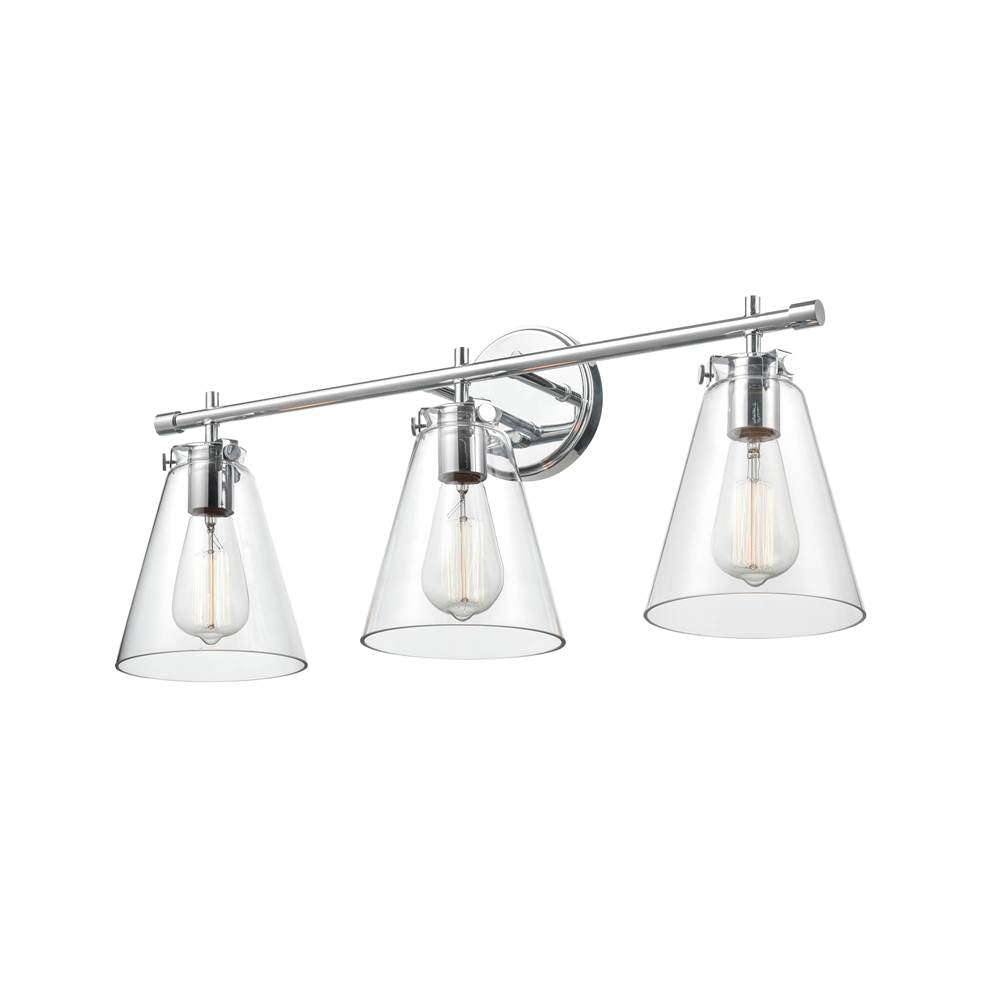 Millennium Lighting 8123-CH Chrome 3 Light Vanity Image 3