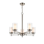 Millennium Lighting 5515-BN Brushed Nickel Chandelier Ceiling Light Image 3