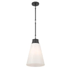 Millennium Lighting 280101-MB Matte Black Bellaryn 11.25'' Wide 1-light Pendant Image 1