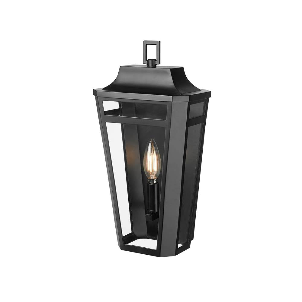 Millennium Lighting 193001-PBK Powder Coated Black Sumerlin 14.5'' High 1-light Outdoor Wall Sconce - Powder Coated Black Image 1