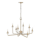 Millennium Lighting 12508-MG Modern Gold Chandelier Ceiling Light Image 5