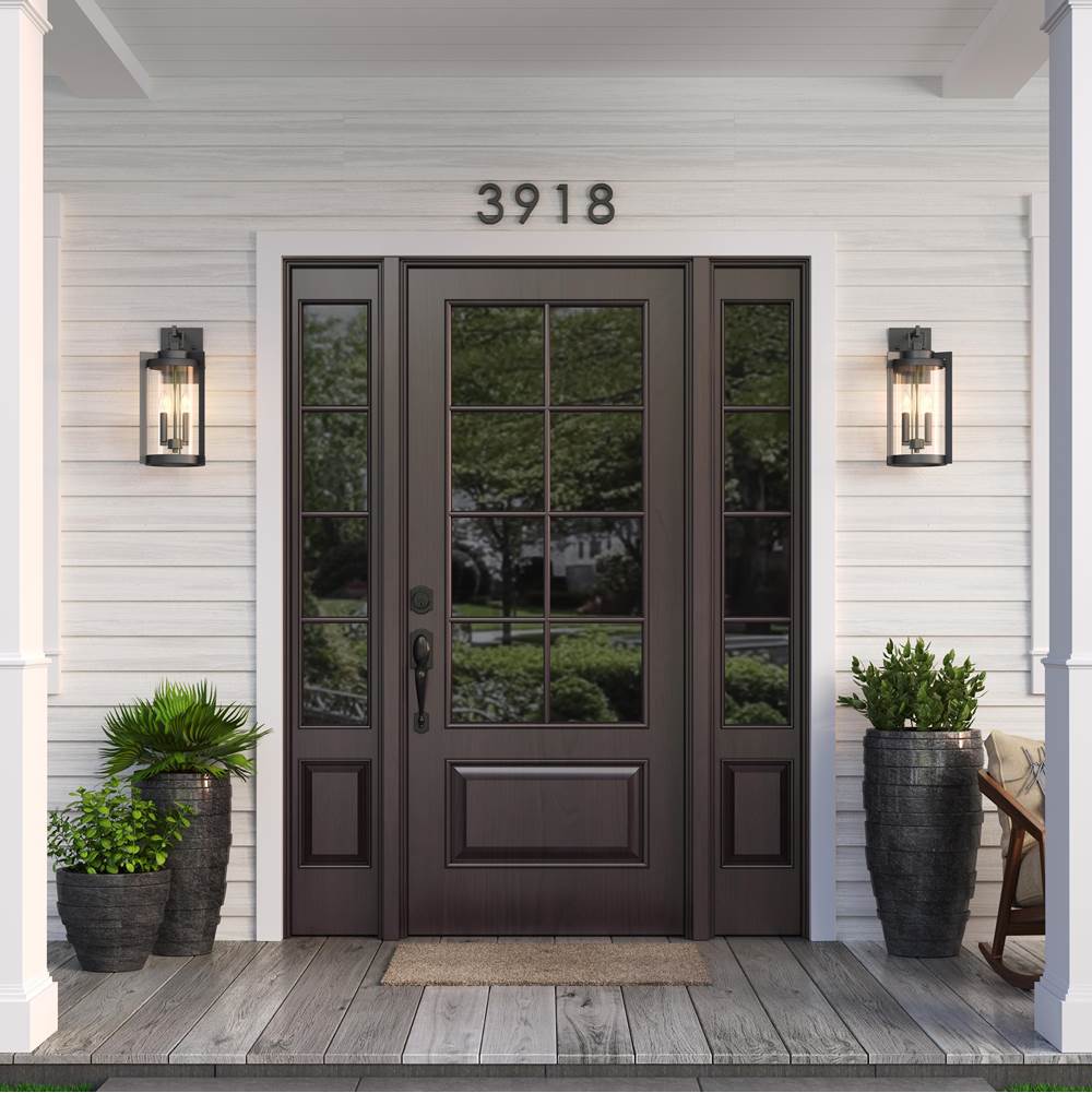 Millennium Lighting 91522-TBK Textured Black Outdoor Wall Sconce Image 2