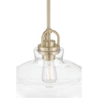 Millennium Lighting 98101-MG Modern Gold Clarien  14'' Wide 1-light Pendant Image 6
