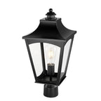 Millennium Lighting 10941-PBK Powder Coated Black Outdoor Post Lantern Image 3