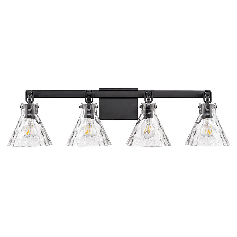 Millennium Lighting Barlon 34.75'' 4-light Vanity - Matte Black