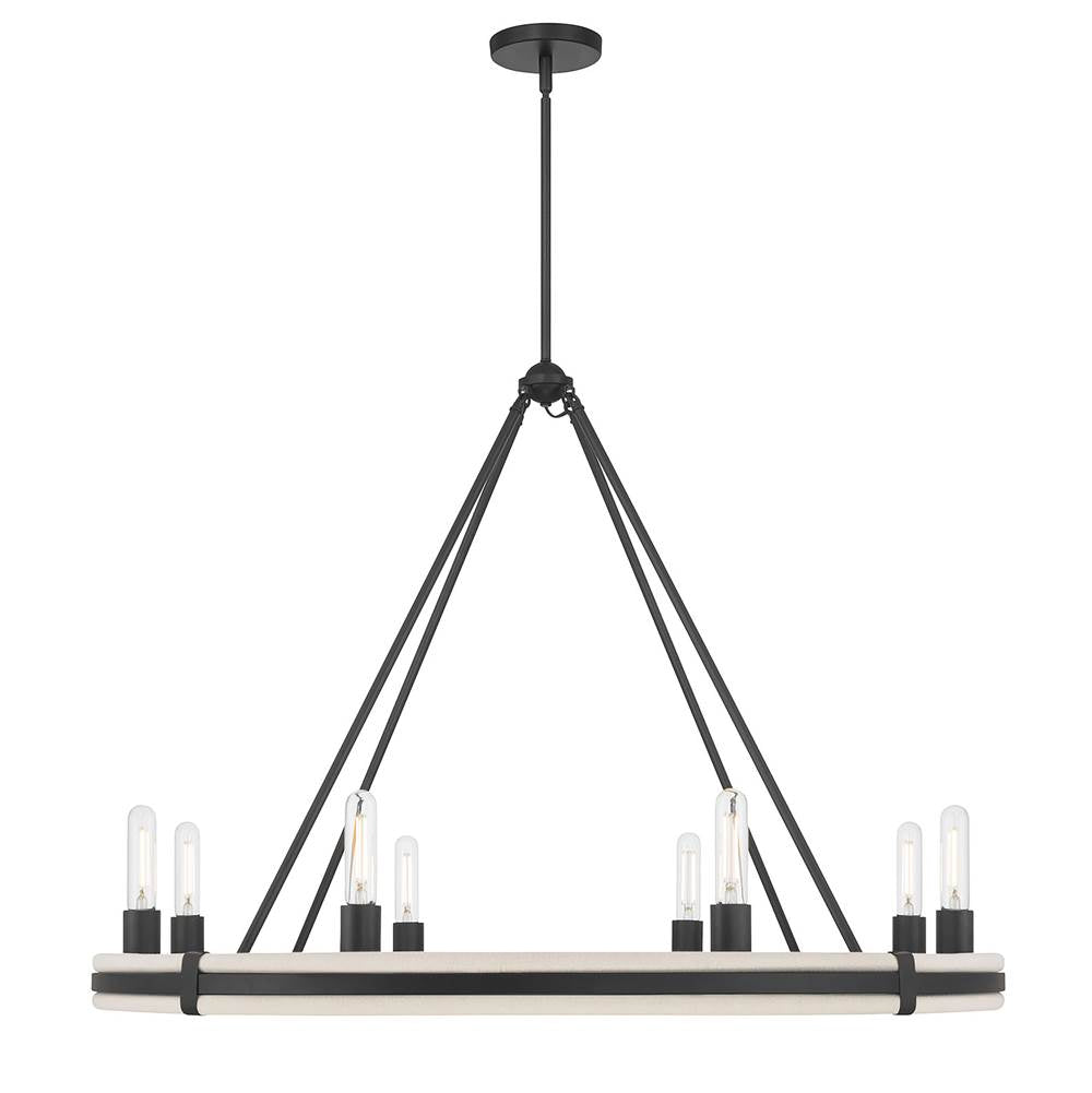 Millennium Lighting Rovessa 39'' Wide 8-light Chandelier
