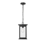 Millennium Lighting 4125-PBK Powder Coated Black Outdoor Hanging Lantern Image 1