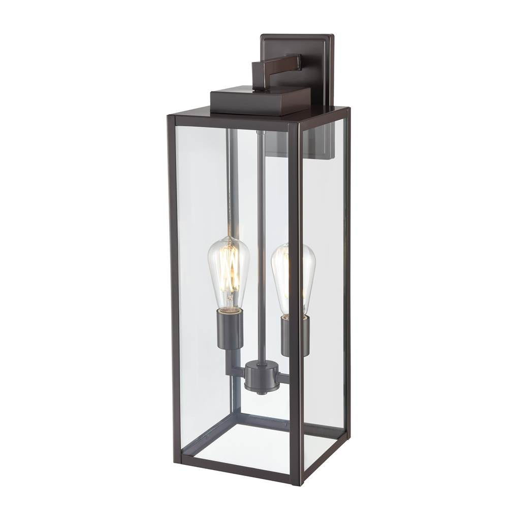 Millennium Lighting 60092-PBZ Powder Coated Bronze 2-light Outdoor Wall Sconce - Powder Coated Bronze Image 5