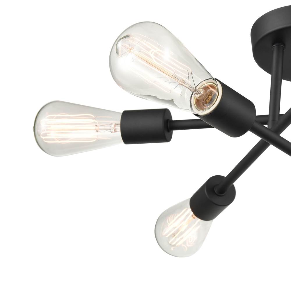Millennium Lighting 4256-MB Matte Black Pendant Light Image 2