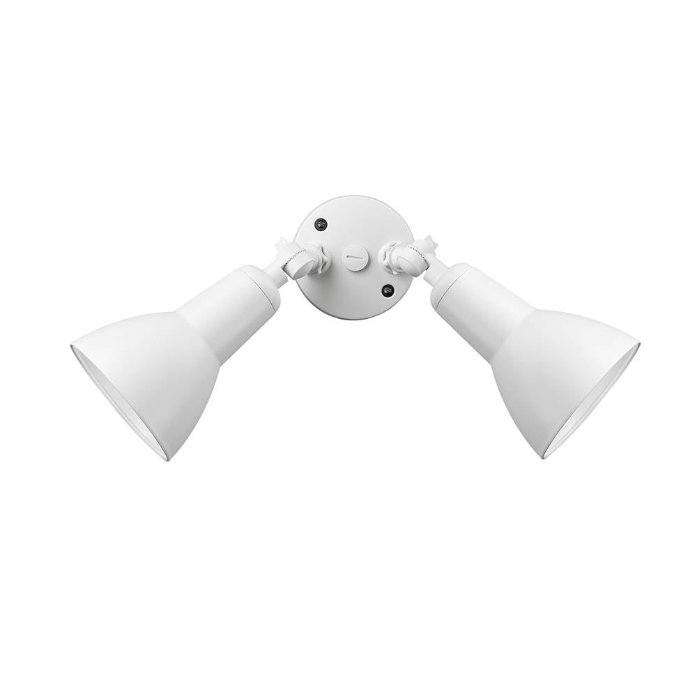 Millennium Lighting 17002-MW Matte White Security Flood Lights Image 5