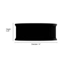 Millennium Lighting 9502-MB Matte Black Corvella 14'' Wide 2-light Flush Mount Image 2
