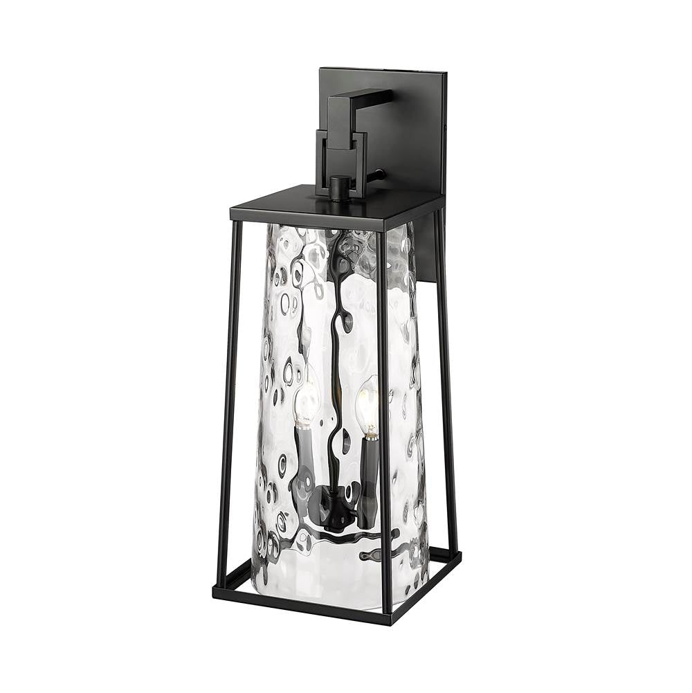 Millennium Lighting 10602-PBK Powder Coated Black Outdoor Wall Sconce Image 5