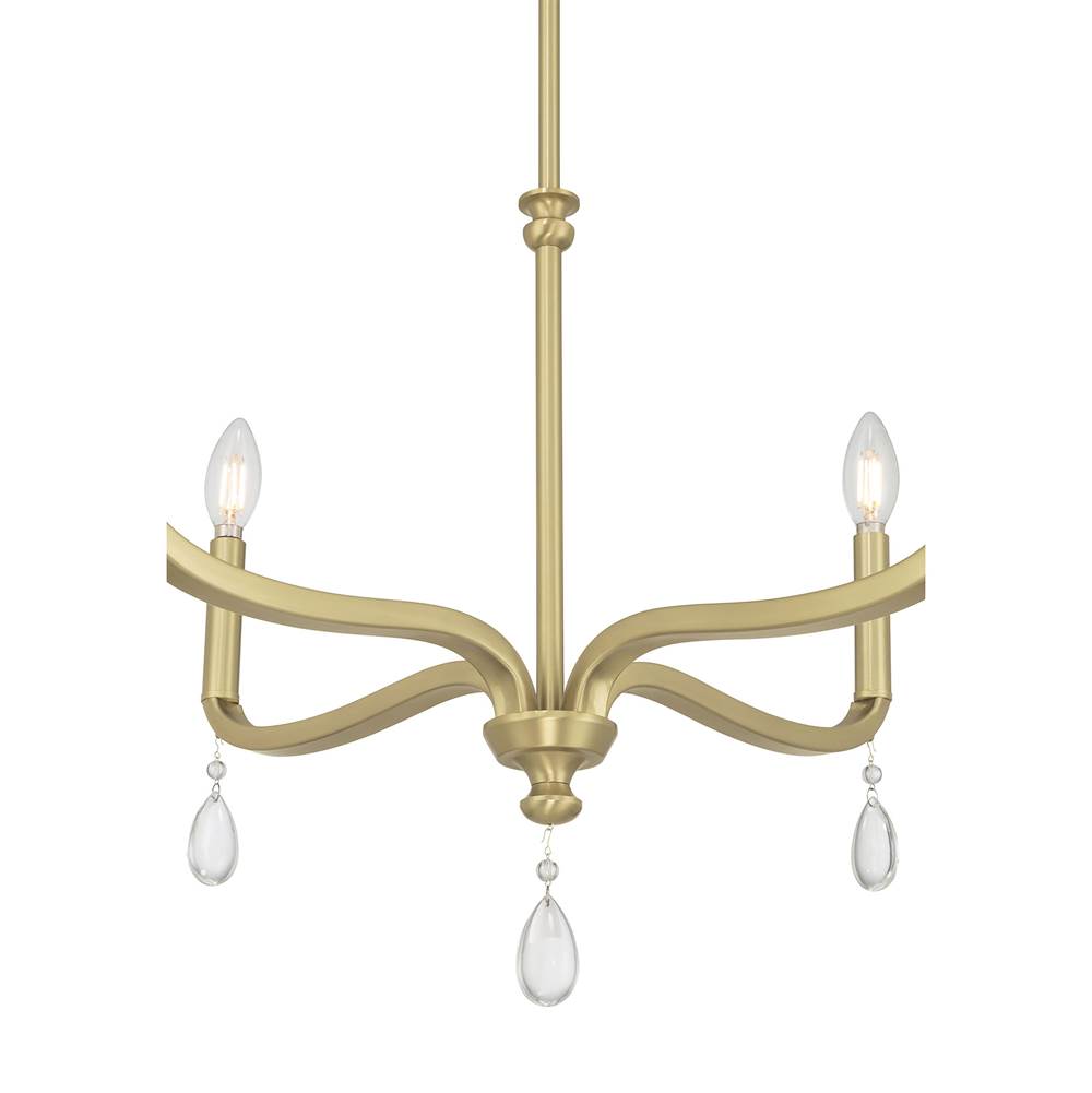 Millennium Lighting 220104-VB Vintage Brass Viremont 22'' Wide 4-light Chandelier Image 7