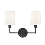 Millennium Lighting 99802-MB Matte Black Vanity Image 1