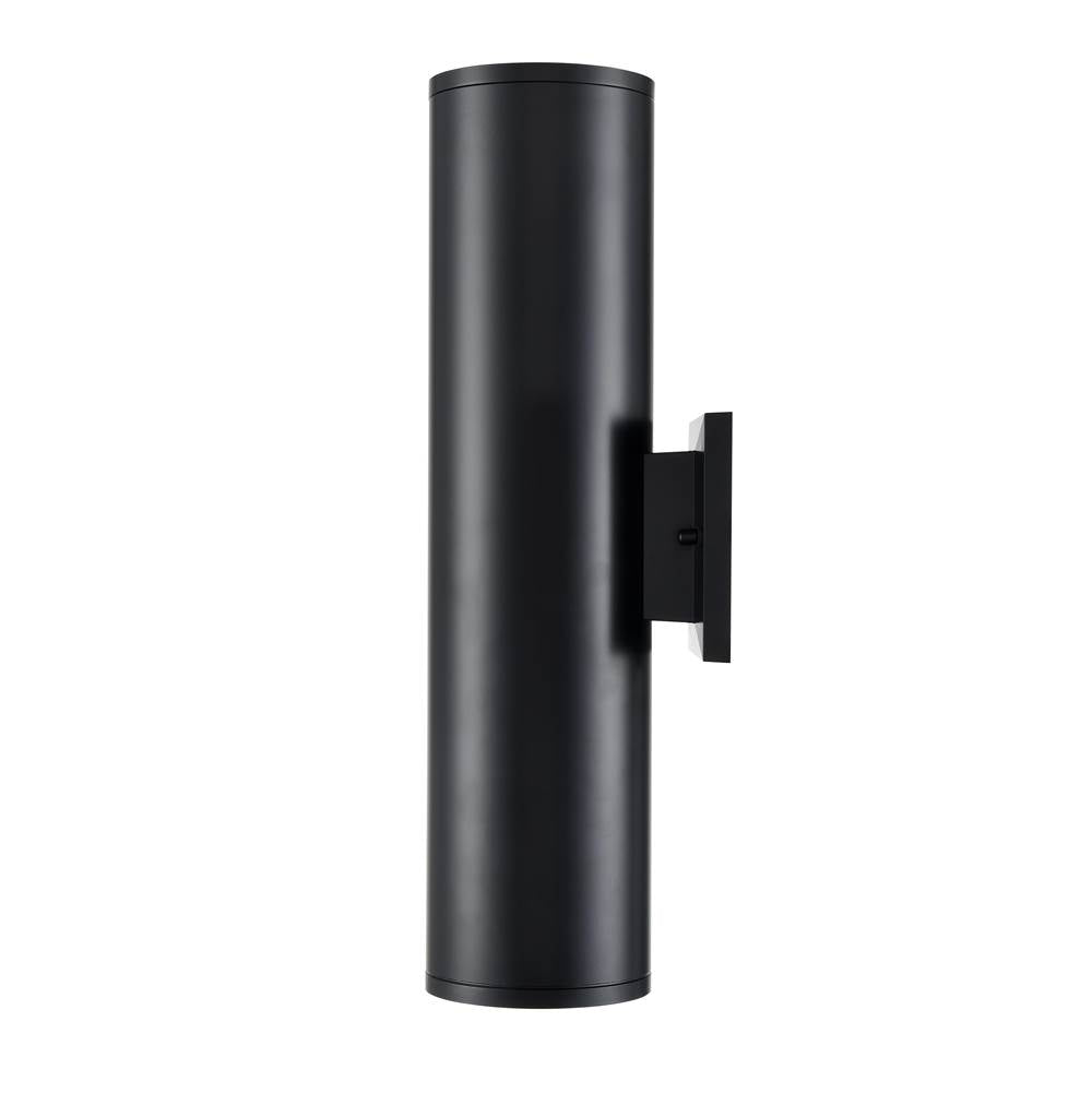 Millennium Lighting LED45002-PBK Powder Coated Black Led Outdoor Wall Sconce Image 4