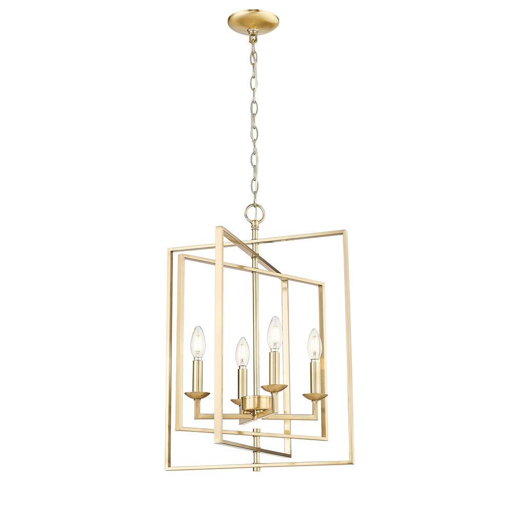 Millennium Lighting 3231-MG Modern Gold Pendant Light Image 4