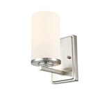 Millennium Lighting 2701WG-BN Brushed Nickel Verlana 8.75'' High 1-light Wall Sconce - Brushed Nickel Image 3