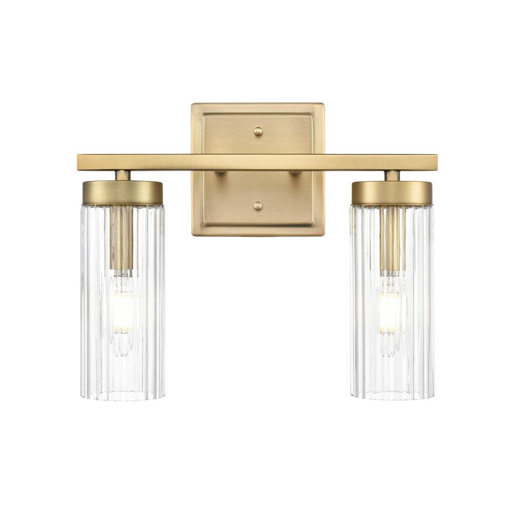 Millennium Lighting 46002-VB Vintage Brass Iversen 12.5'' Wide 2-light Vanity - Vintage Brass Image 6