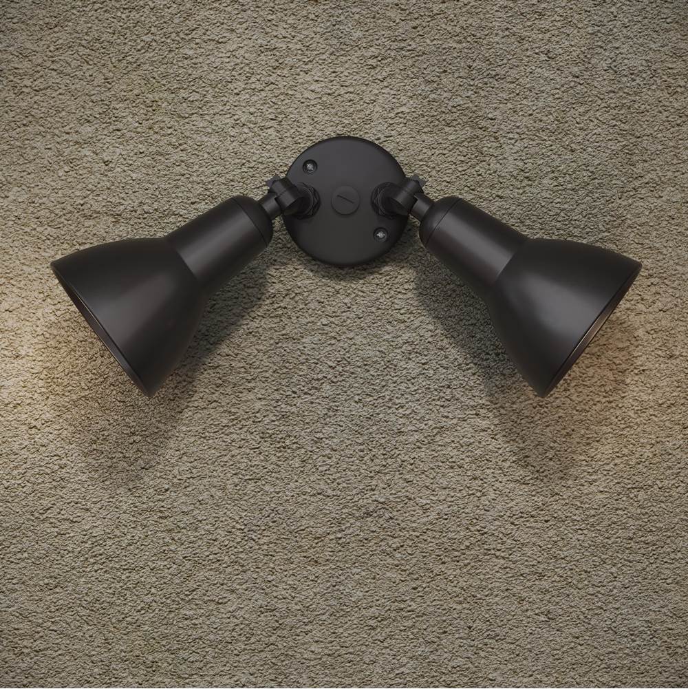 Millennium Lighting 17002-PBZ Powder Coated Bronze Security Flood Lights Image 2