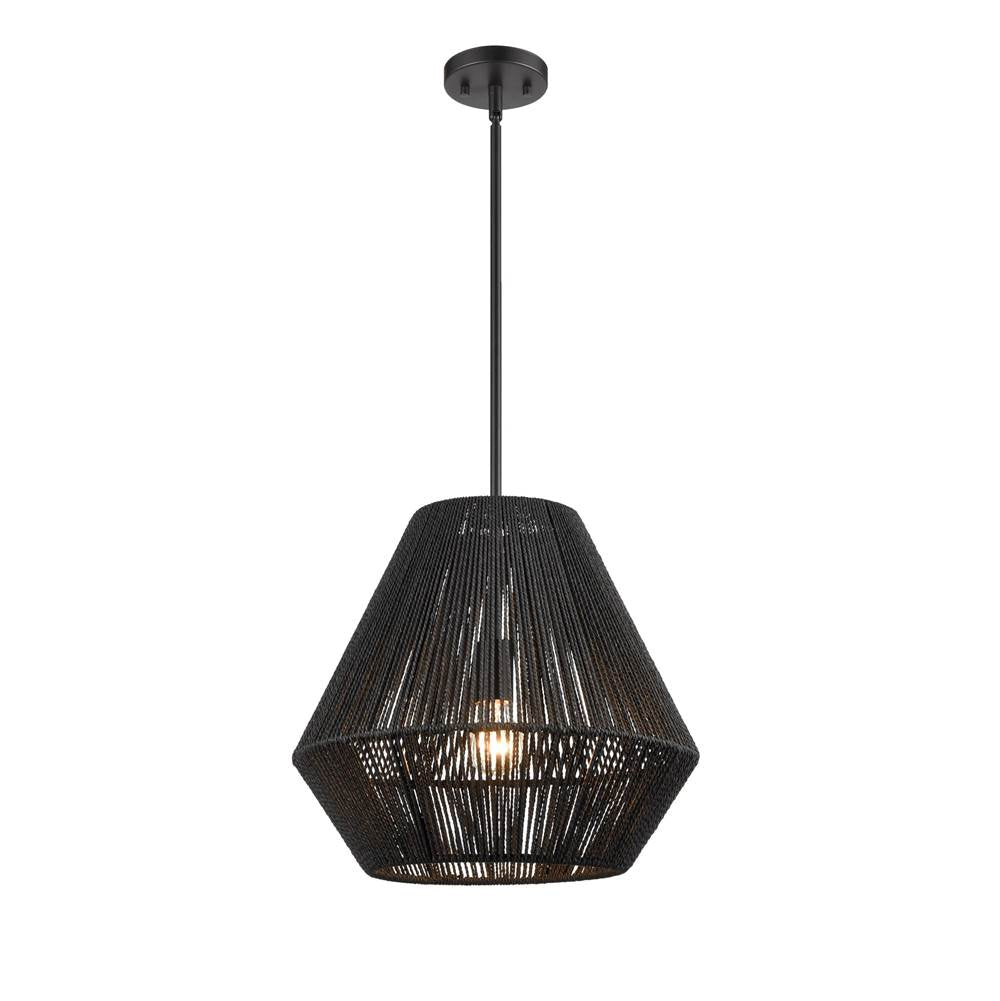 Millennium Lighting 9022-MB Matte Black Pendant Light Image 4