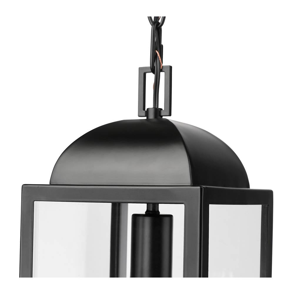 Millennium Lighting 194301-PBK Powder Coated Black Beaufort 7'' Wide 1-light Outdoor Hanging Lantern - Powder Coated Black Image 5