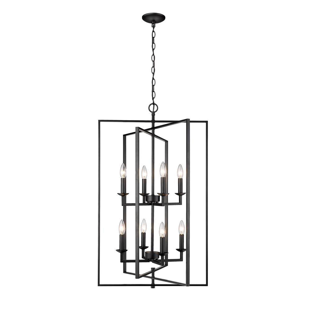 Millennium Lighting 3248-MB Matte Black Pendant Light Image 1