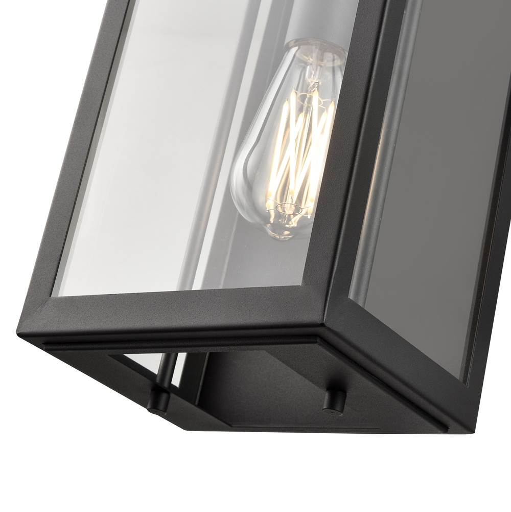 Millennium Lighting 260001-TBK Textured Black Outdoor Wall Sconce Image 3