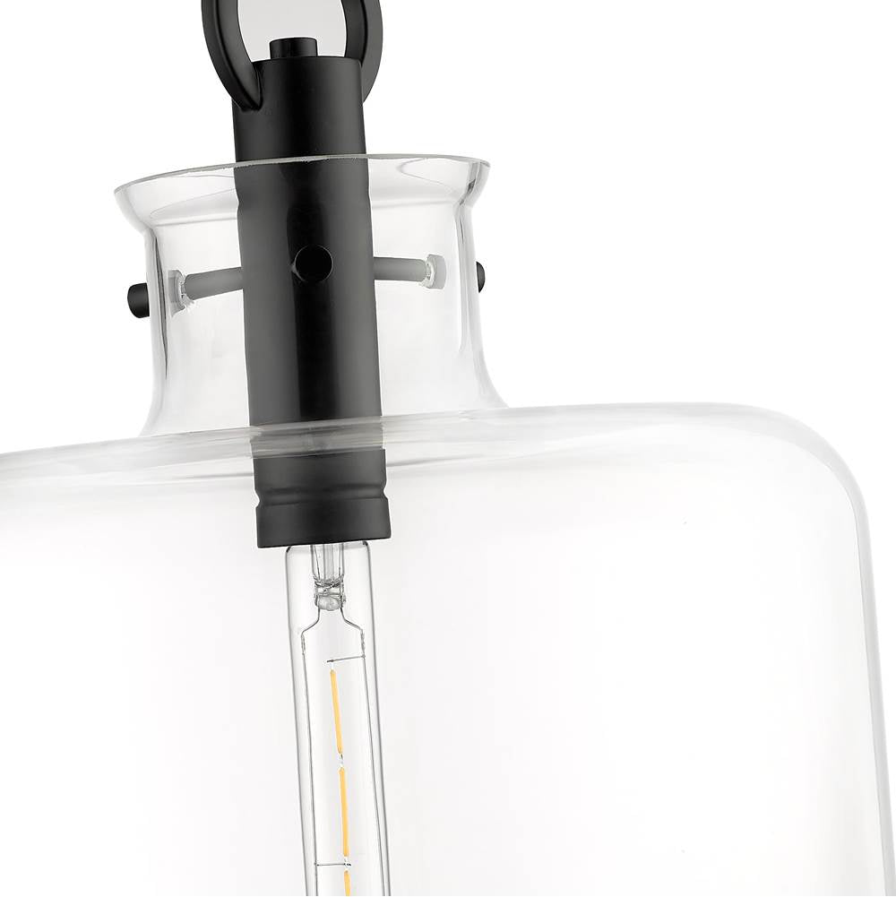 Millennium Lighting 20801-MB Matte Black Pendant Light Image 4