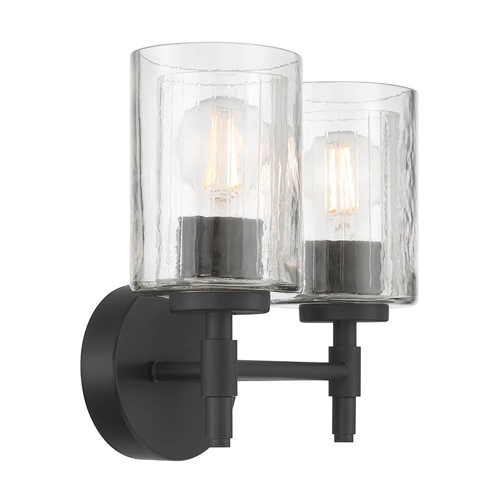 Millennium Lighting 270202-MB Matte Black Solventa 15'' Wide 2-light Vanity Image 6