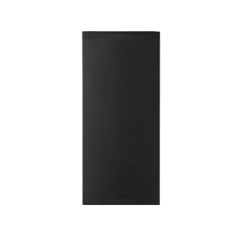 Millennium Lighting 43001-PBK Powder Coated Black Outdoor Wall Sconce Image 1
